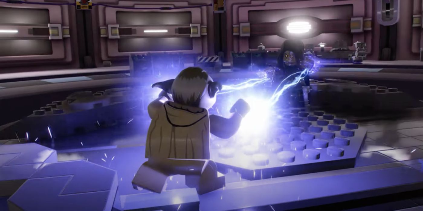 LEGO Star Wars The Skywalker Saga's Biggest Problems It Needs To Fix Yoda Sidious Force Lightning