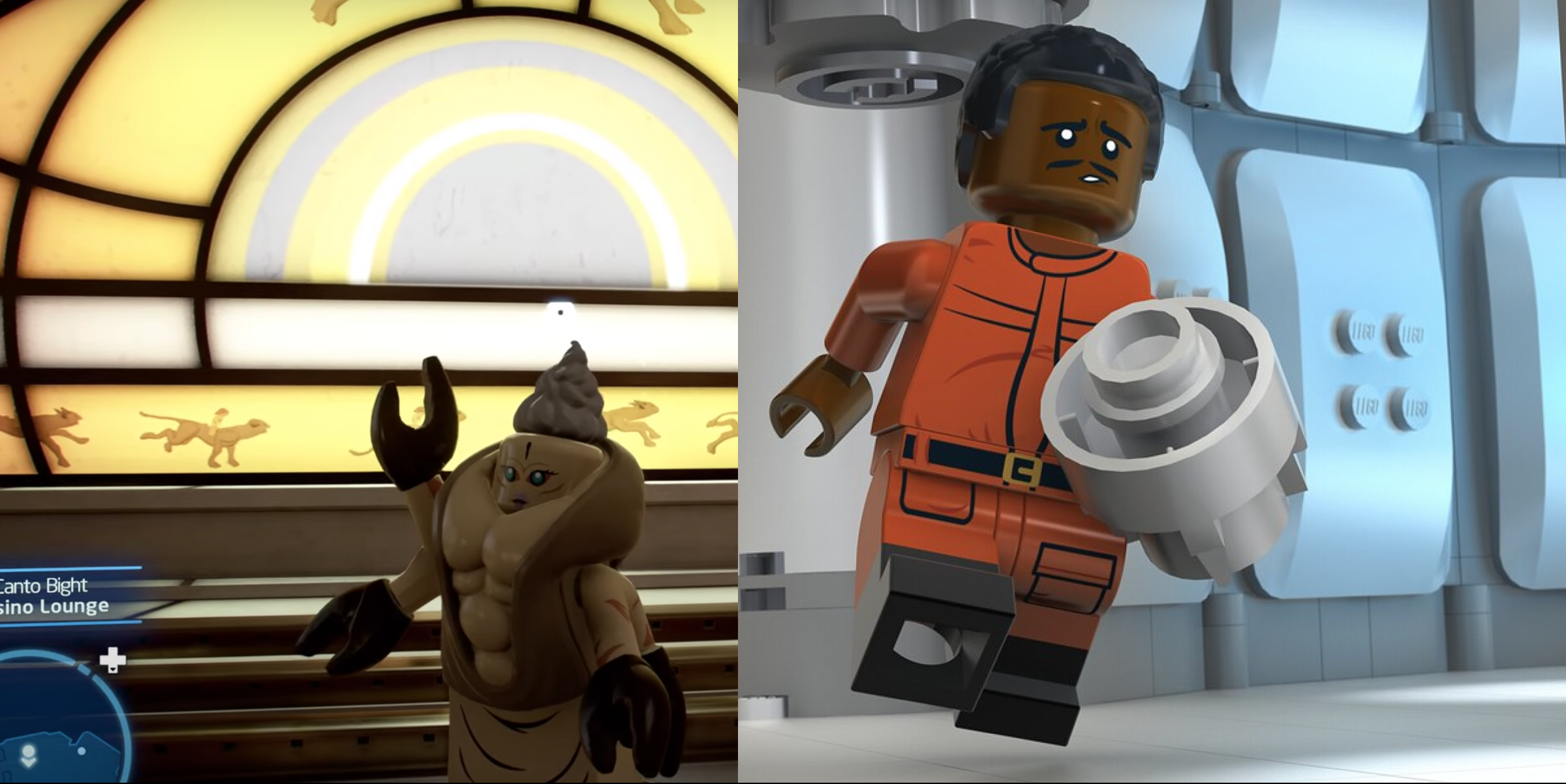 LEGO Star Wars Ubbla Molbro and Willrow Hood