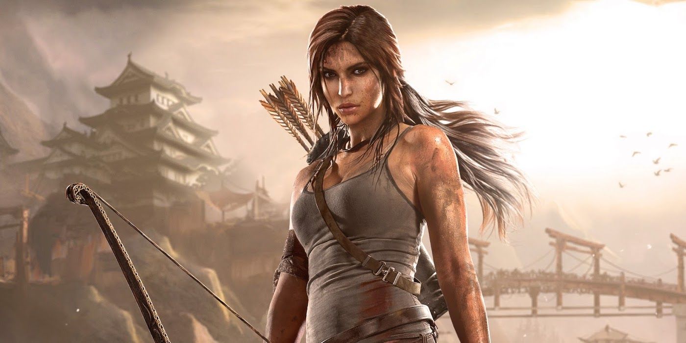 Lara Croft from Tomb Raider reboot