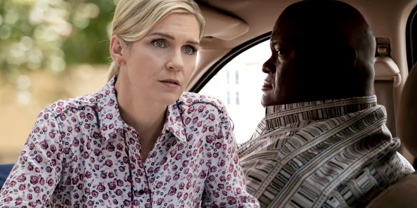 Lavell Crawford as Huell and Rhea Seehorn as Kim Wexler in Better Call Saul
