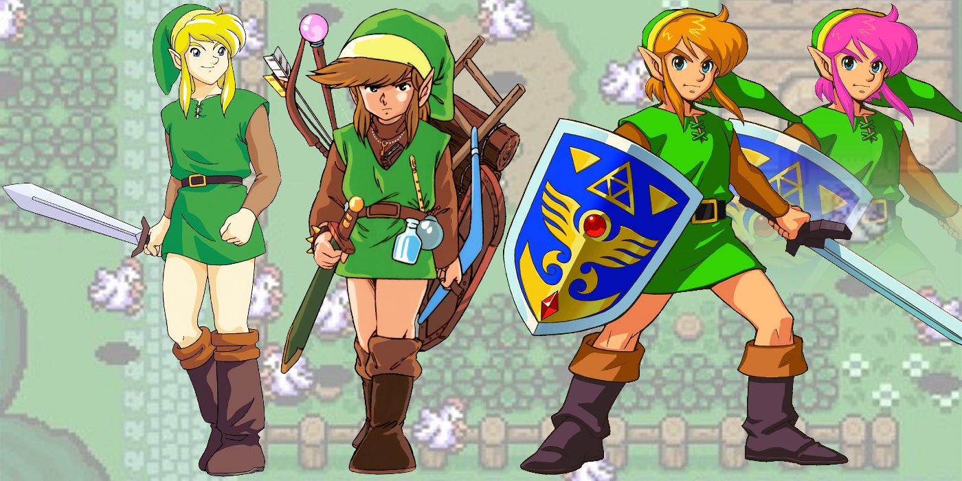 Legend of Zelda A Link to the Past Links Awakening Classic Outfit