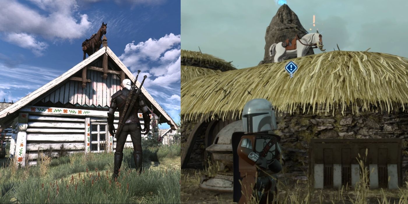 Lego Star Wars The Skywalker Saga Witcher 3 Easter Egg