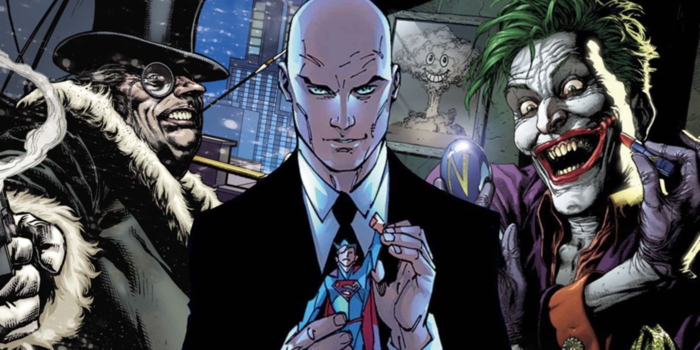 Lex Luthor Penguin The Joker DC Comics