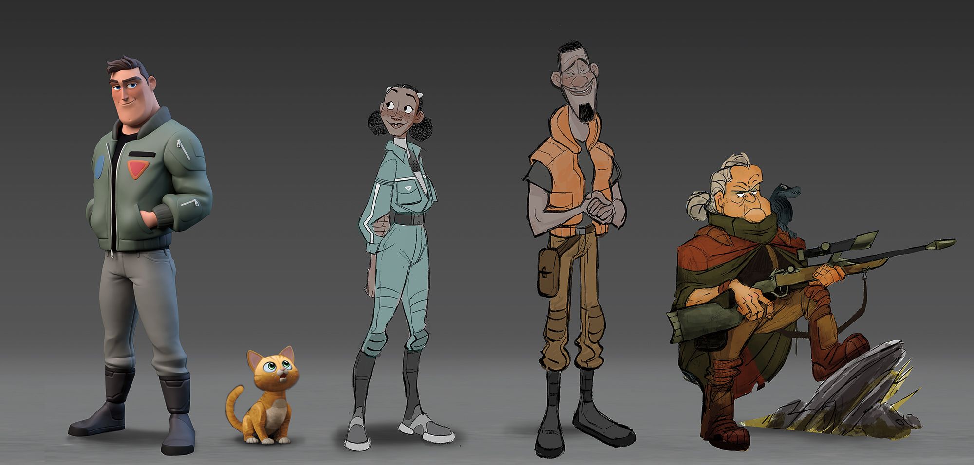 Lightyear Crew Concept Art