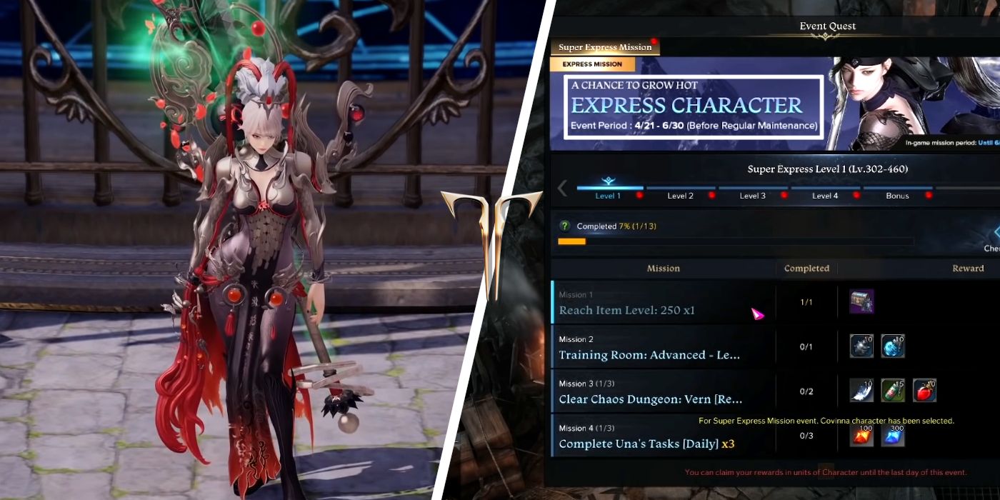 Lost Ark Express Mission Event
