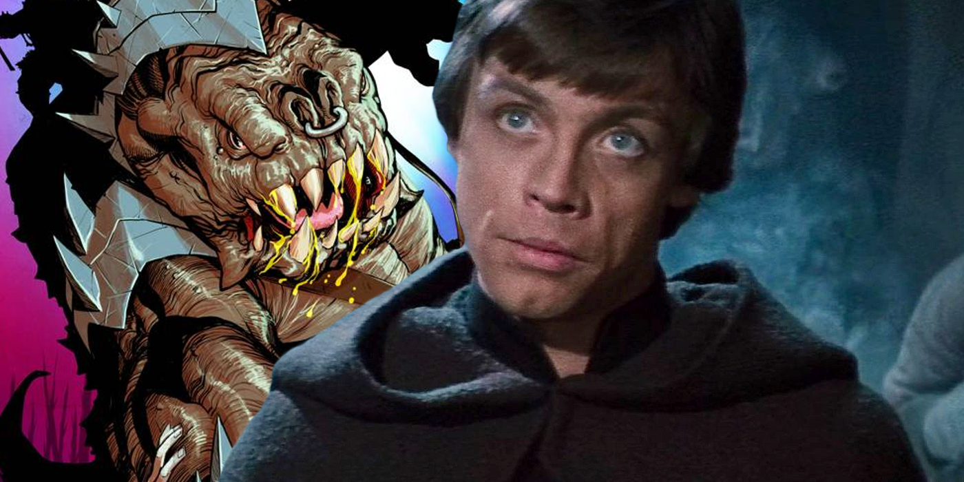 Luke Skywalker Took Down the Rancor With Help From a Secret Ally