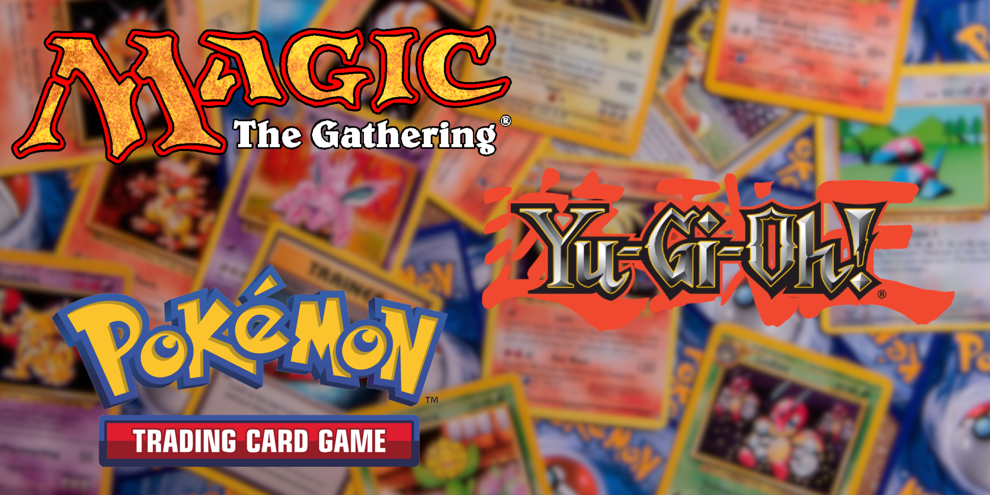 Which cards are the most expensive among Magic, Yu Gi Oh and Pokemon