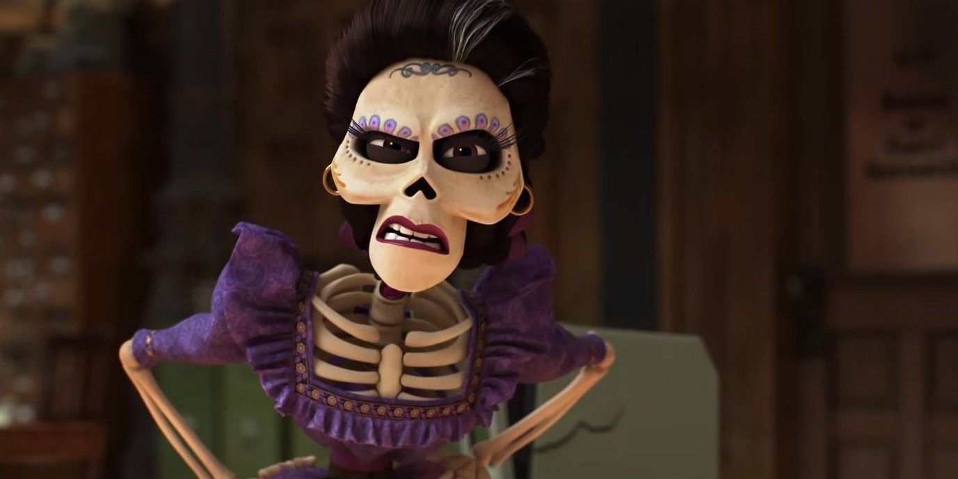 Mama Imelda gets upset in Coco