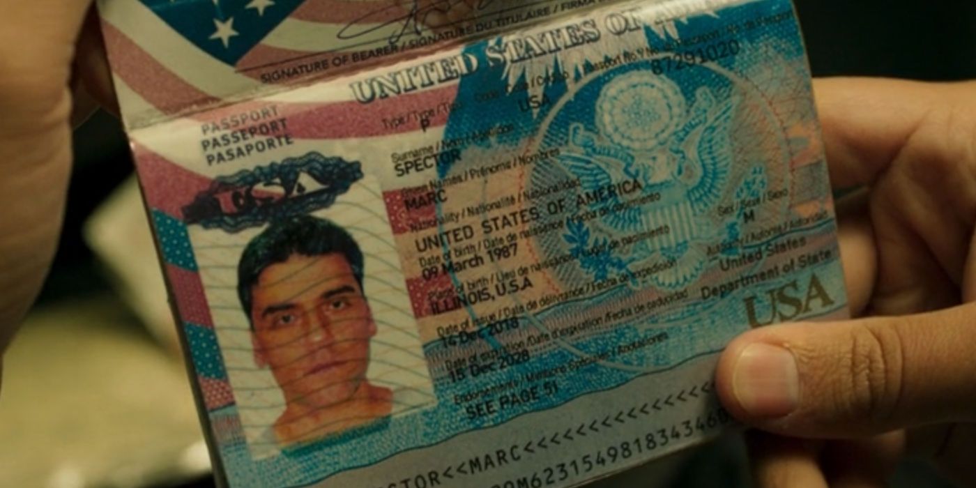 Marc Spector Passport in Moon Knight