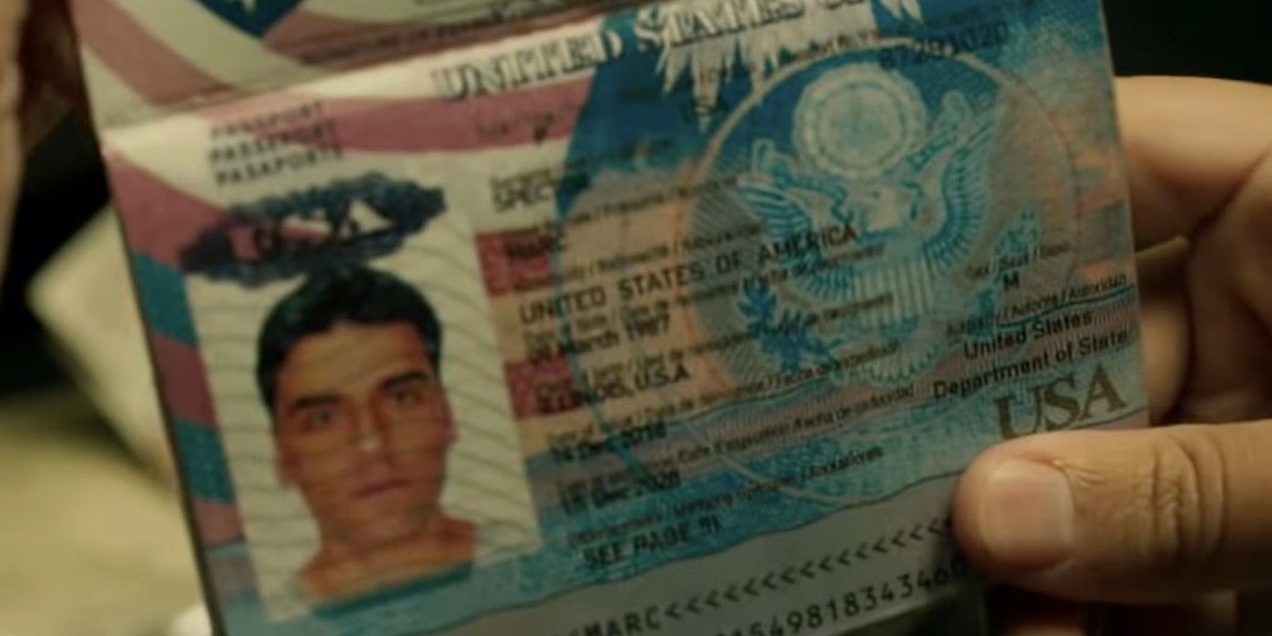 Marc Spector passport in Moon Knight