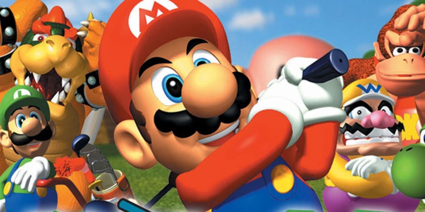Mario Golf Nintendo 64 Cover
