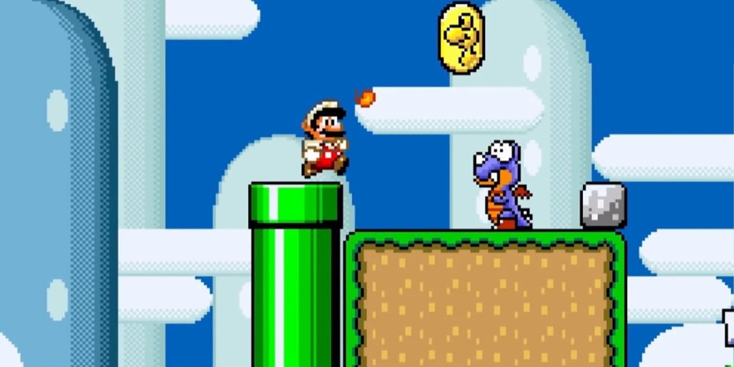 Mario in Super Mario World 1990