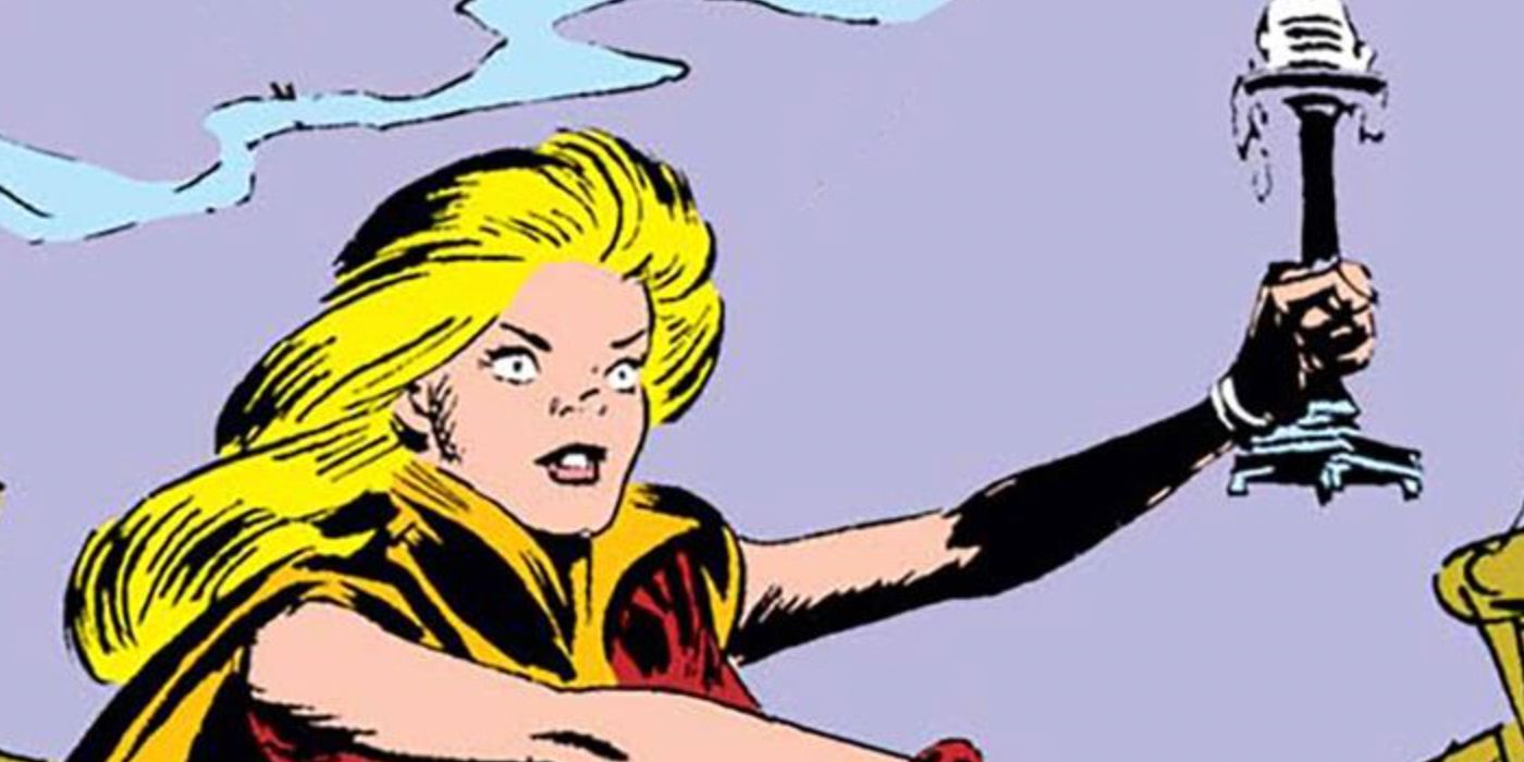 Martine Bancroft as she appears in 1970s Marvel comics issues