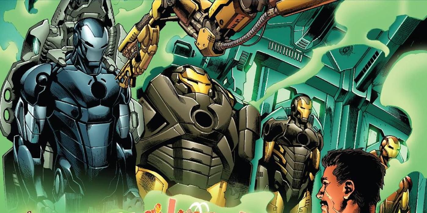 Marvel Multiverse Role Playing Game art of Tony Stark