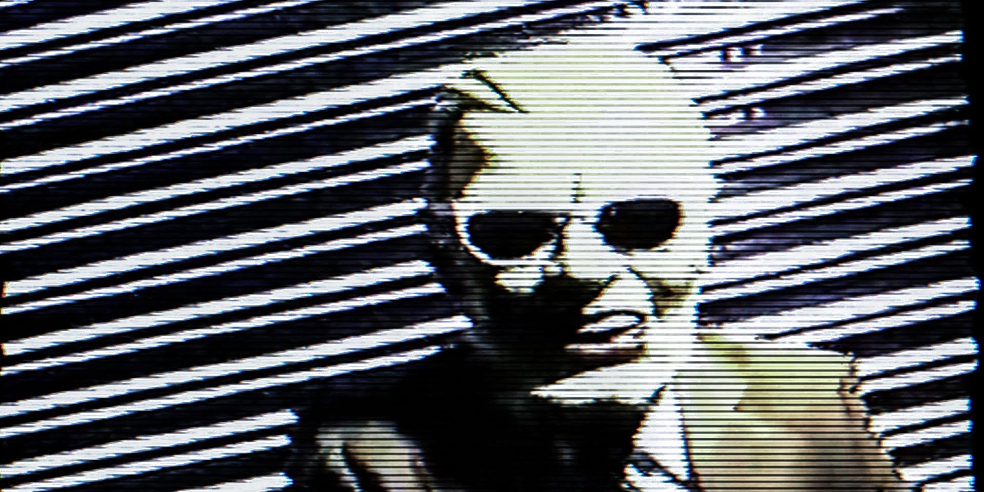 A still from the Max Headroom TV hijacking incident.
