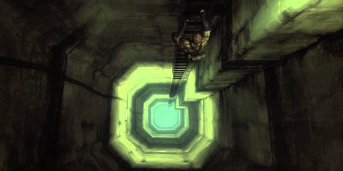 Metal Gear Solid 3 ladder climb is an iconic scene