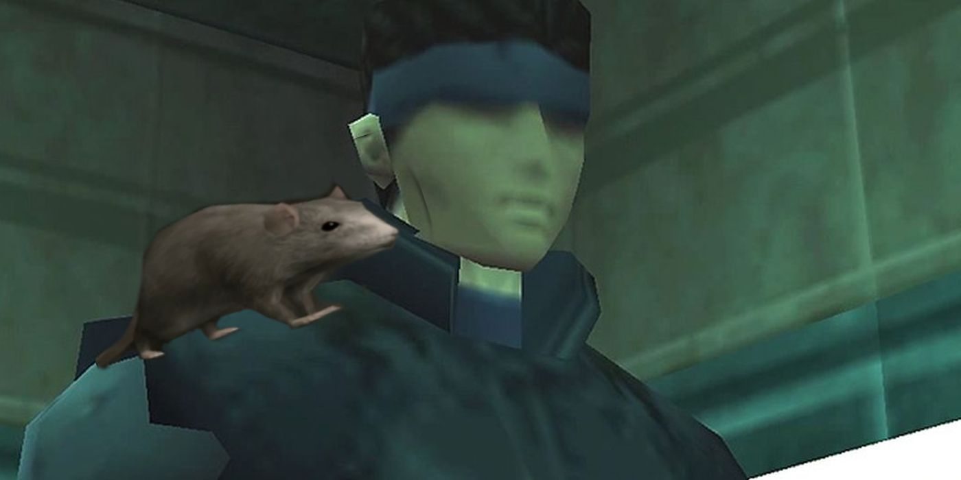 Metal Gear Solid Almost Gave Snake Rat Companions Hideo Kojima Canceled Feature