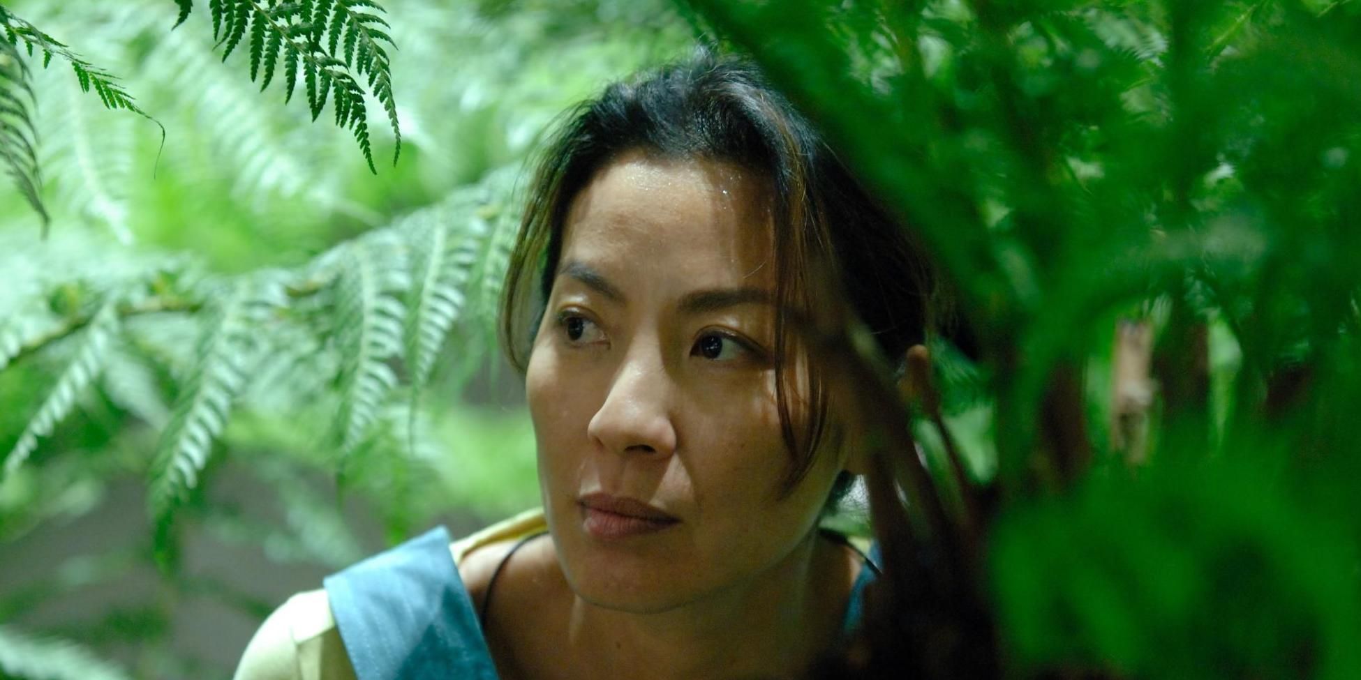 Michelle Yeoh in a jungle in Sunshine (2007)
