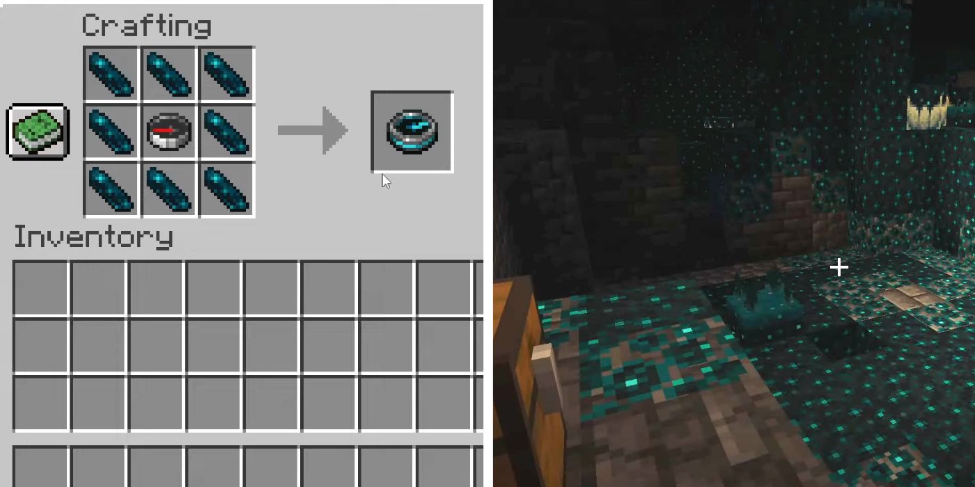 Minecraft Crafting A Recovery Compass