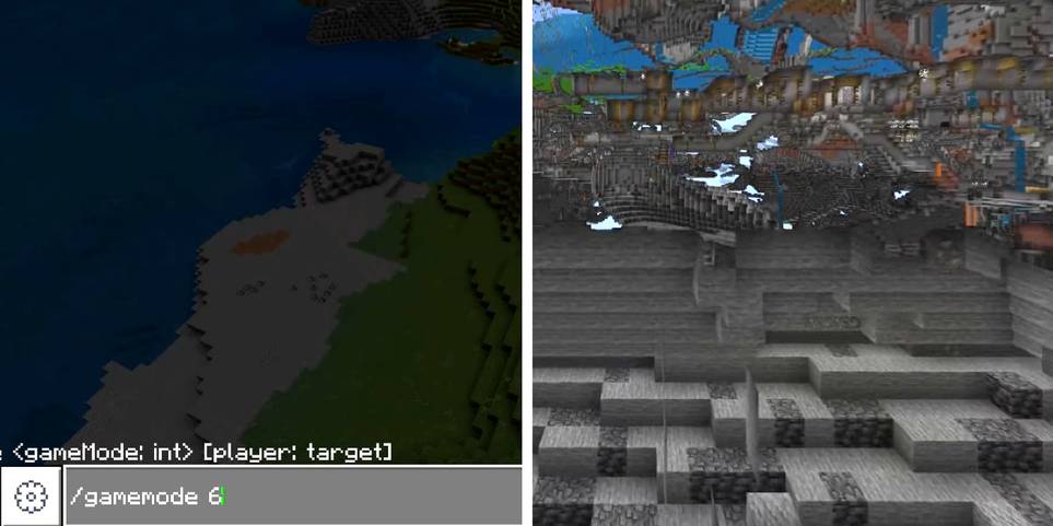 Minecraft How To Use Spectator Mode Screen Rant Minecraft How To Use Spectator Mode Screen Rant