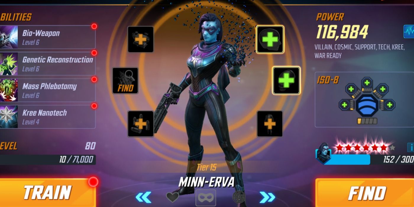 Minn-Erva in Marvel Strike Force