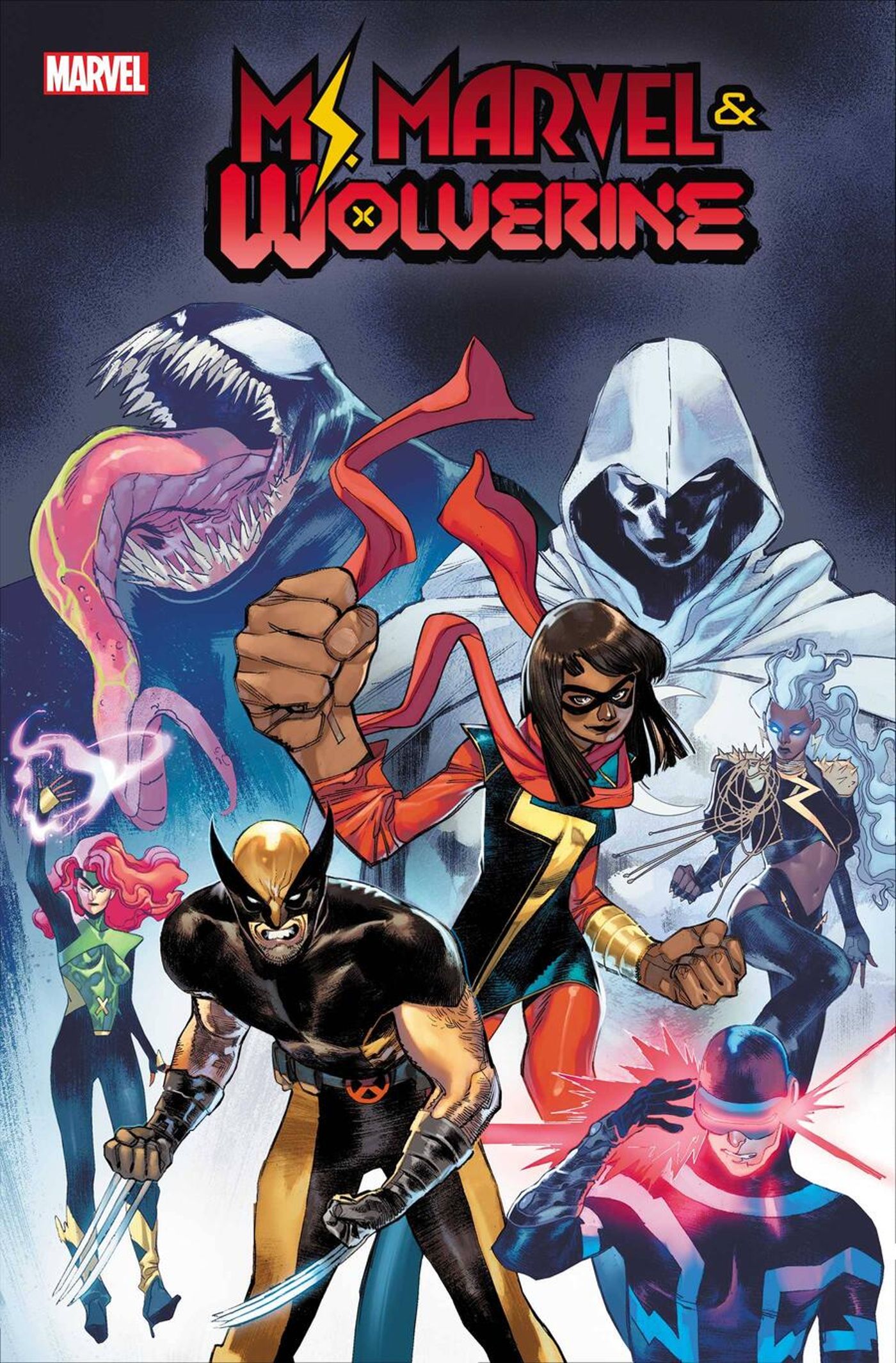 Ms. Marvel Teaming Up with Wolverine, Moon Knight and Venom