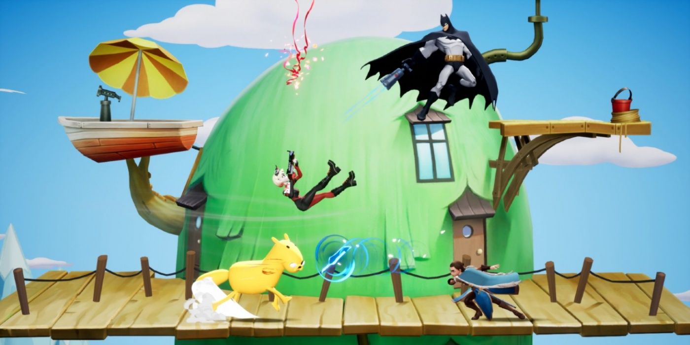 MultiVersus batman versus harley leak