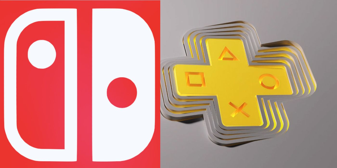 Nintendo Switch and PlayStation Plus Logos