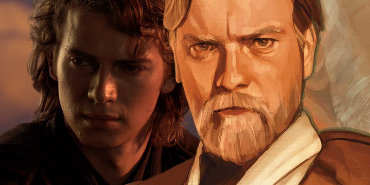 Obi-Wan Kenobi and Anakin Skywalker Jedi comics