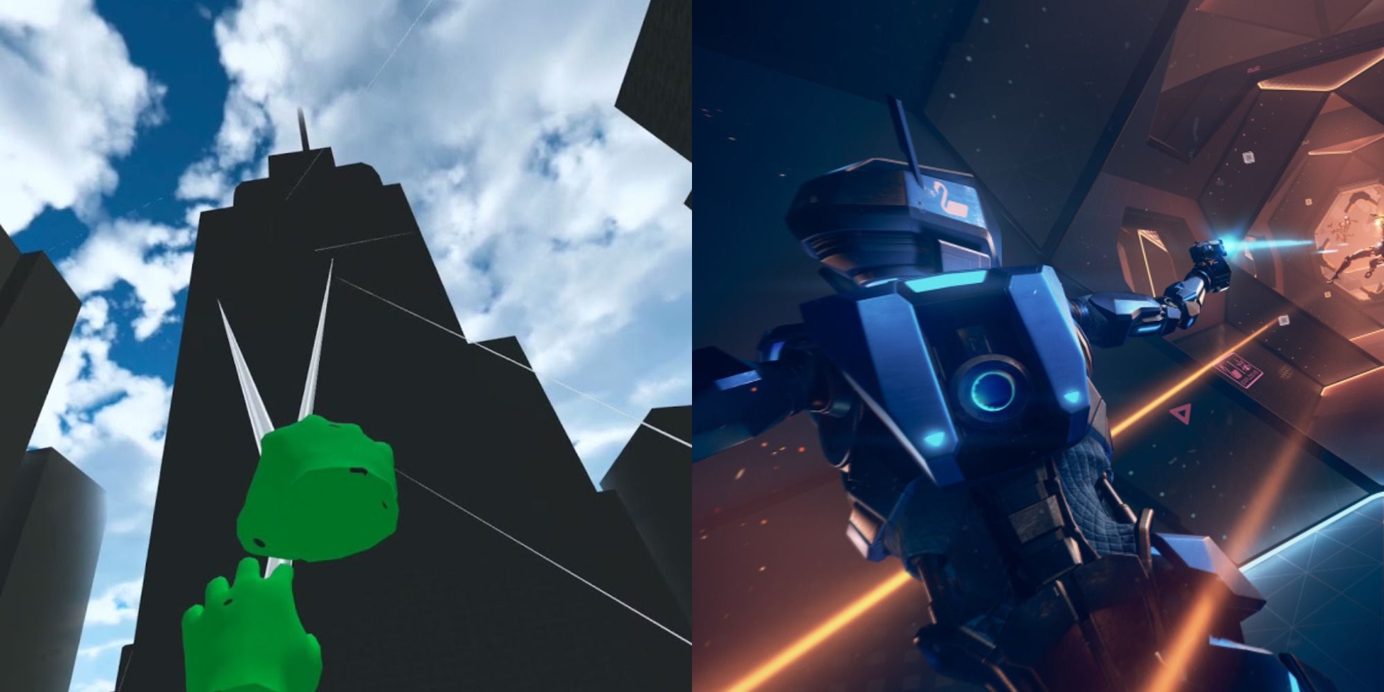 Split image of The Silkworm and Echo VR