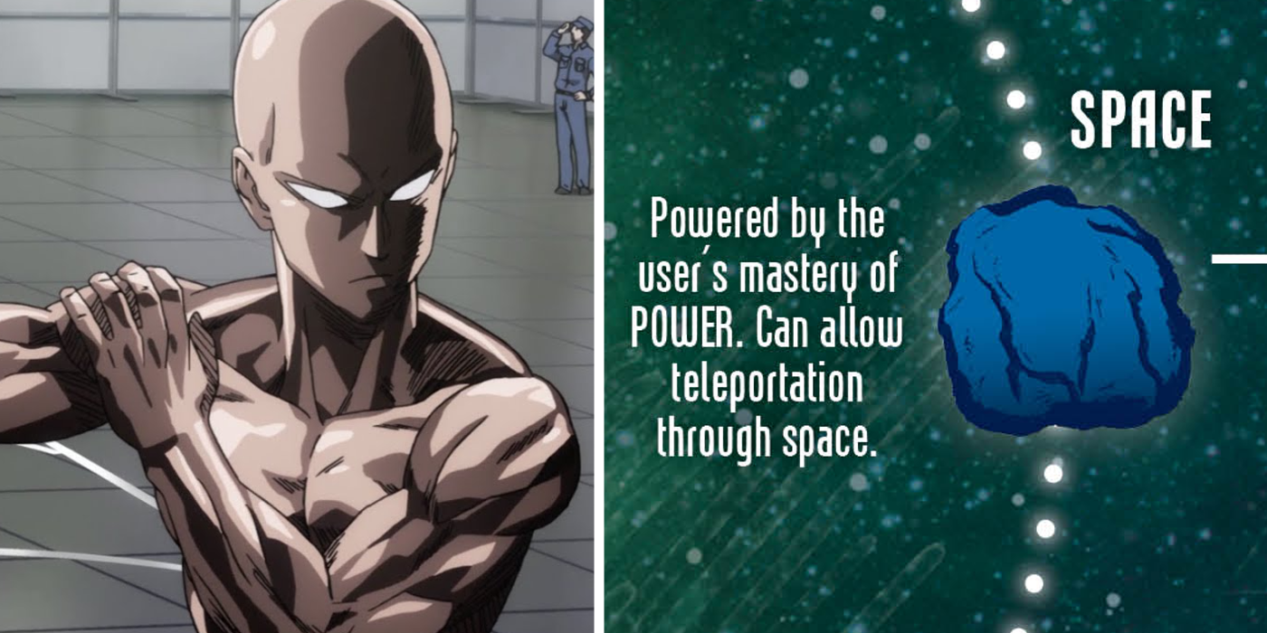 One-Punch Man Saitama Infinity Stone Space stone power