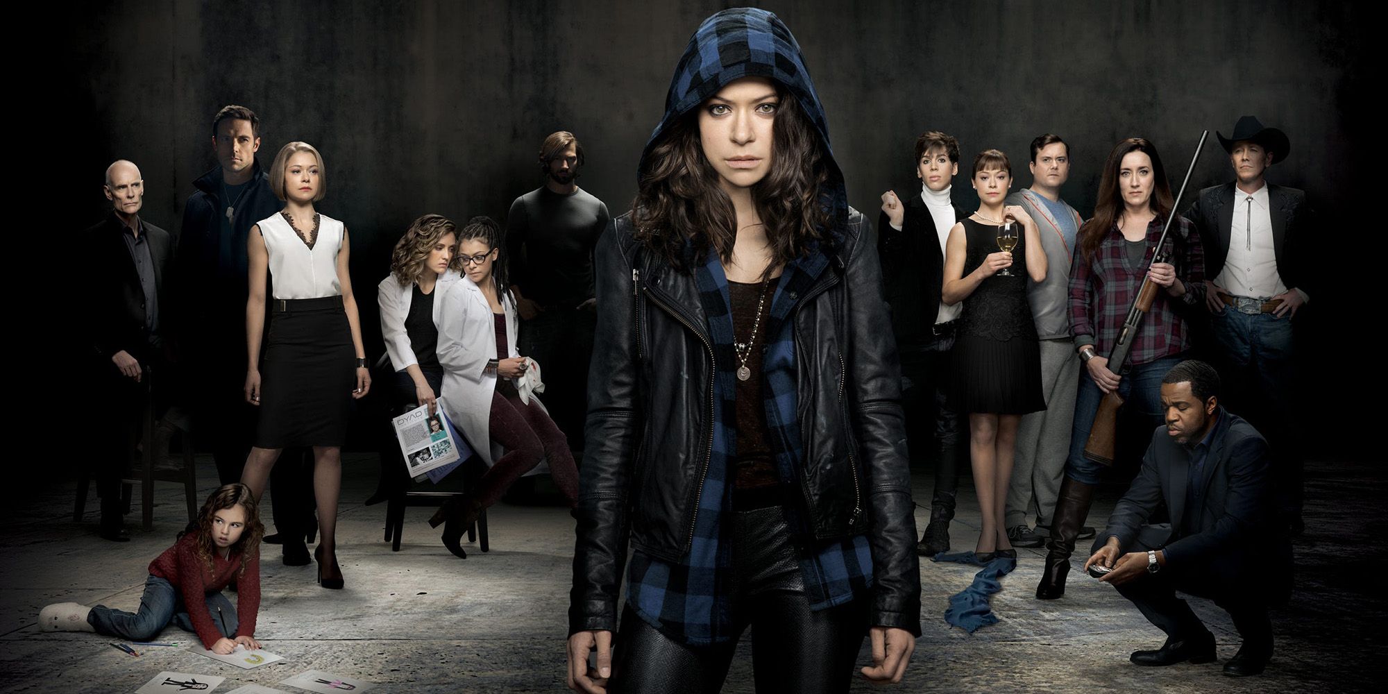 The cast from Orphan Black.