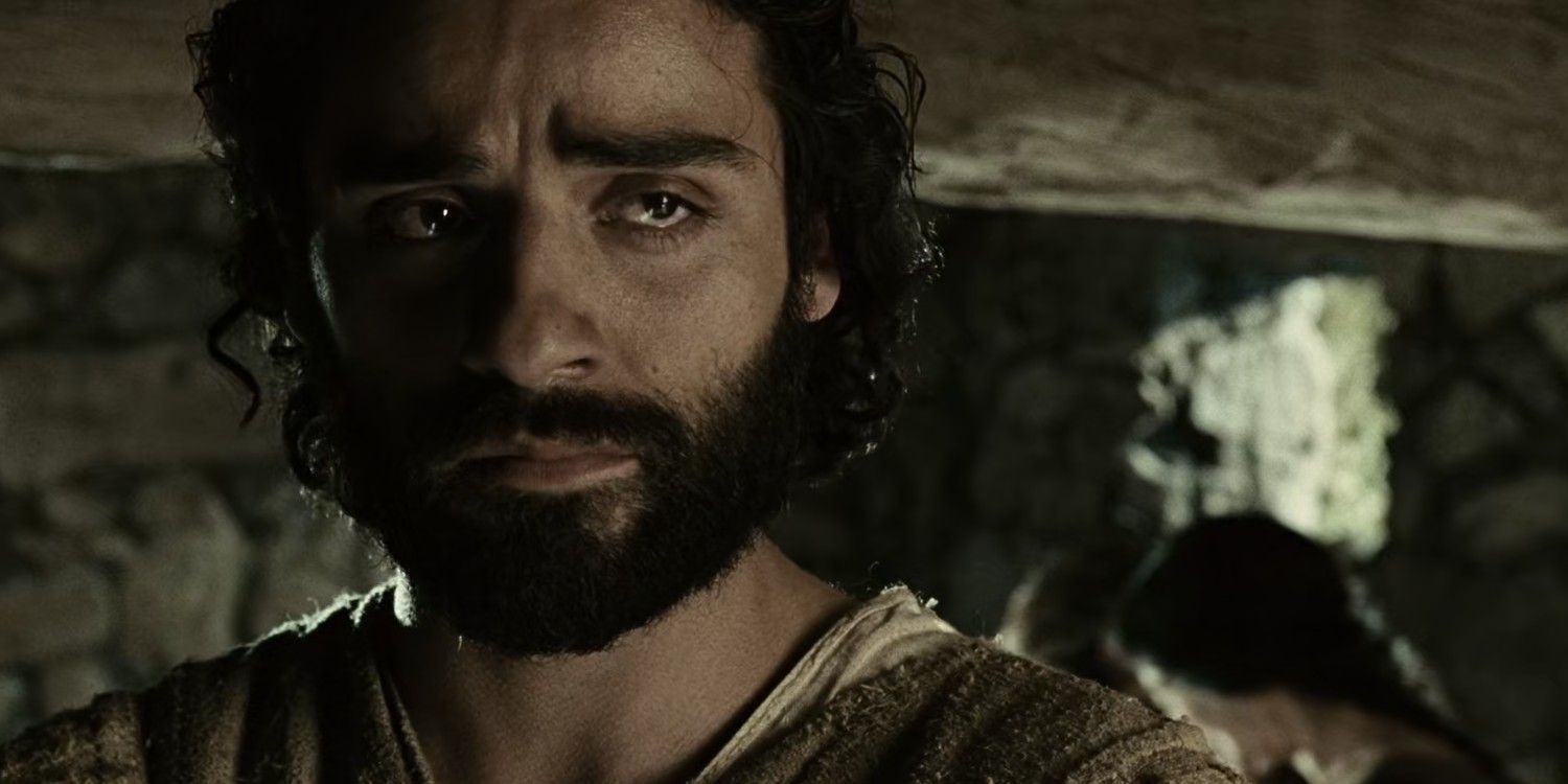 Oscar Isaac as Joseph in The Nativity Story