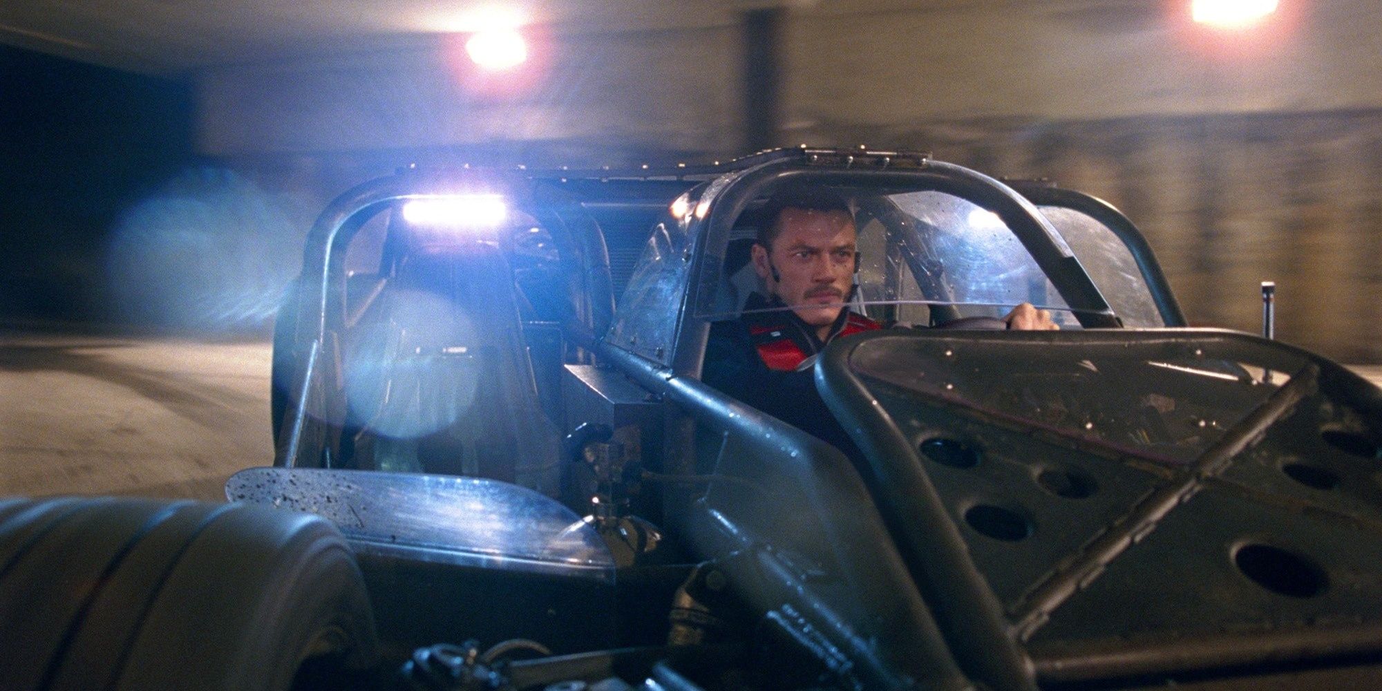 Owen Shaw drives his Flip Car in London in Furious 6