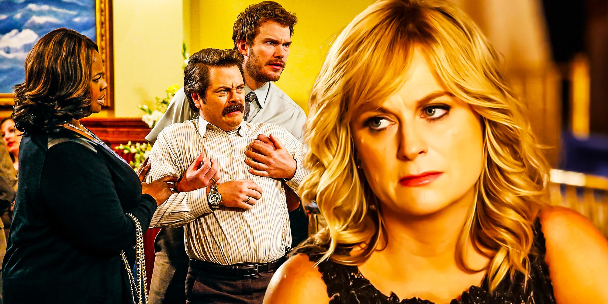 parks and recreation season 7 nearly ruined the show forver leslie knope amy poehler ron swanson nick offerman