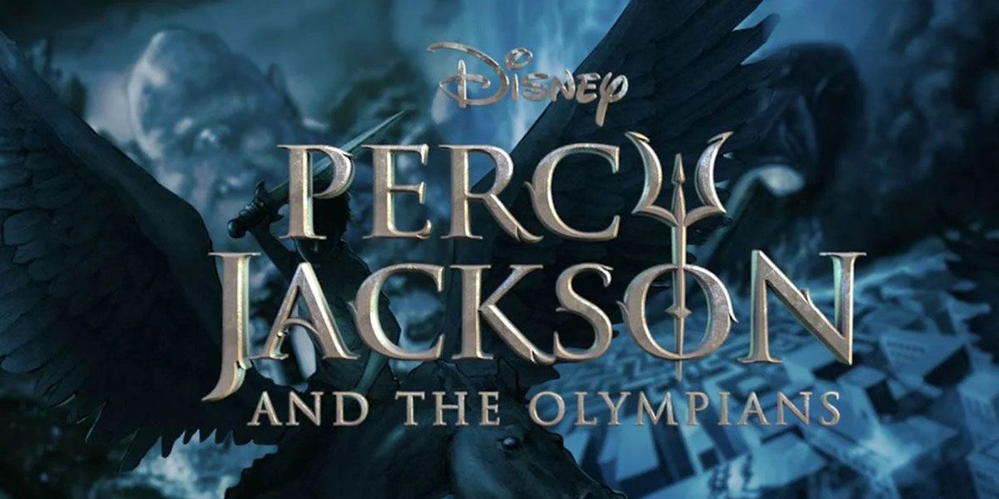 Disney title card for Percy Jackson and the Olympians.