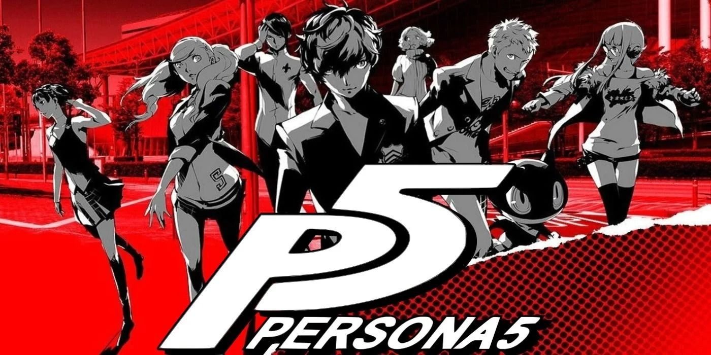 Persona 5 promo art featuring the main cast of the Phantom Thieves