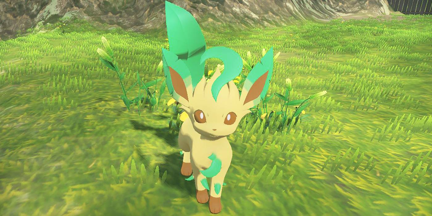 Pokemon legends arceus leafeon