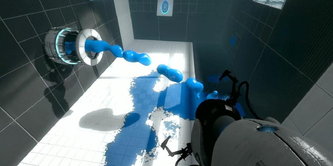 Portal 2 blue gel