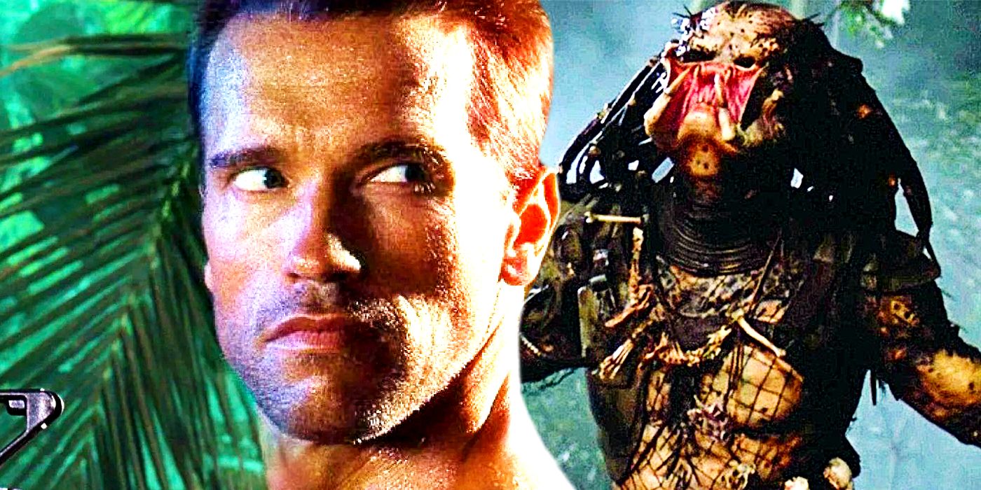 Arnold Schwarzenegger as Dutch in Predator 1987