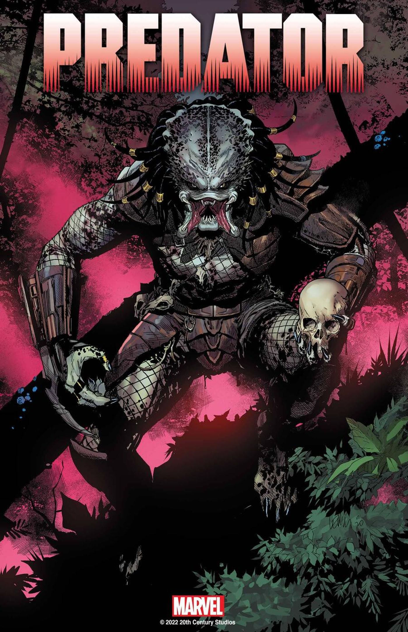 Cover Art for Marvel's Predator