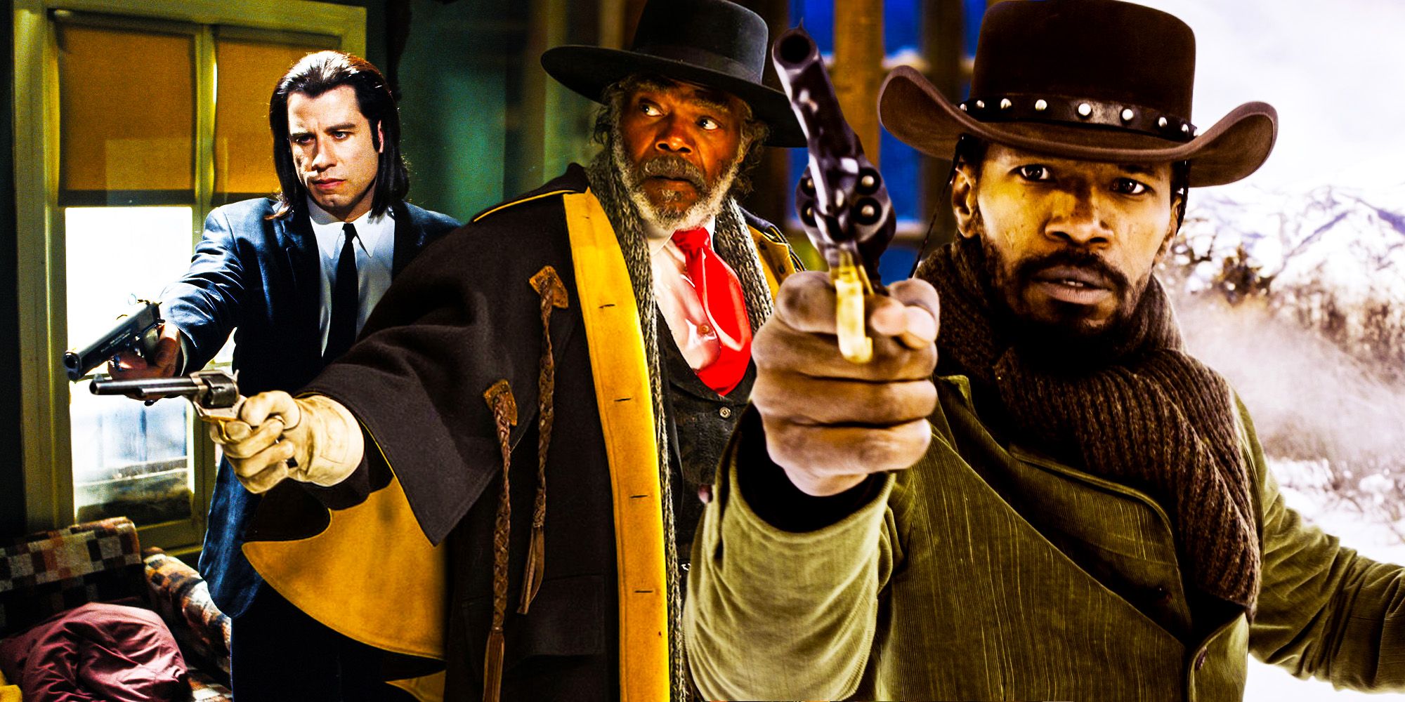 Quentin tarantino does not make sequels django unchained hateful eight pulp fiction