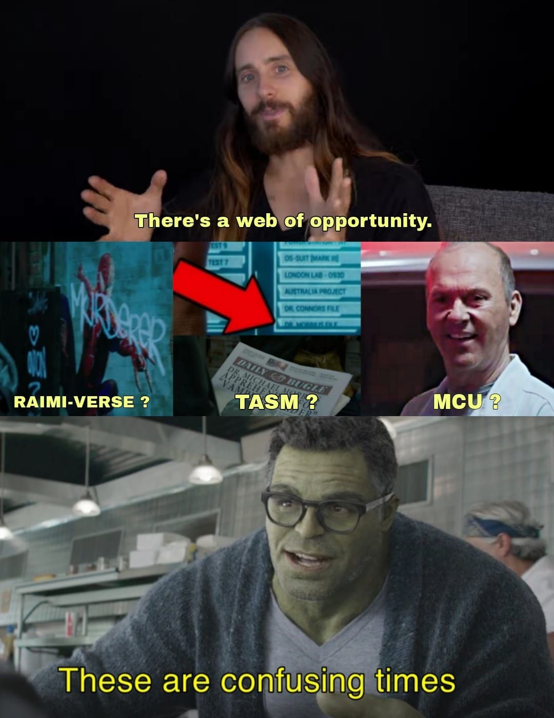 Quirky Byte Meme about Morbius