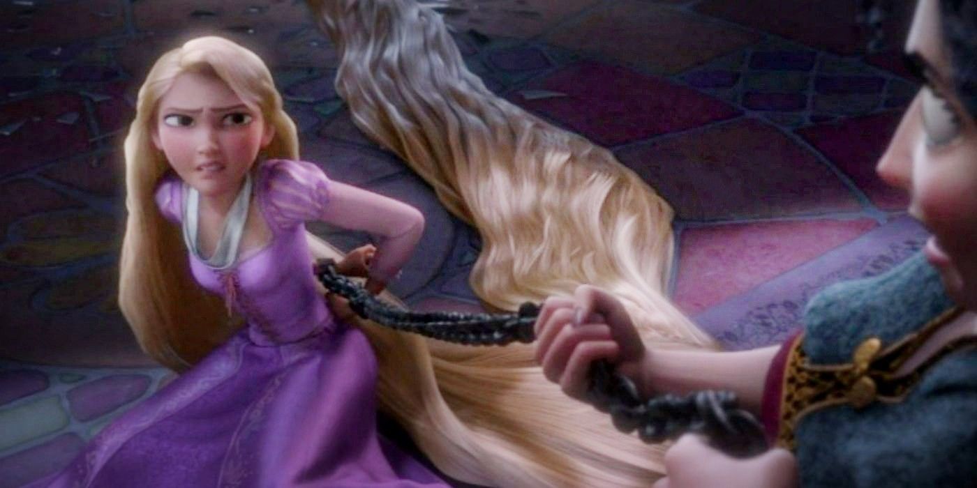 Rapunzel Chained Up