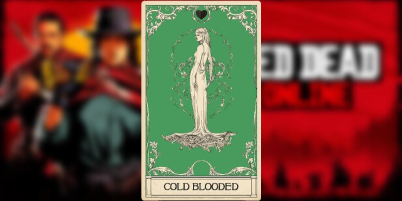 Red Dead Online Cold Blooded Card