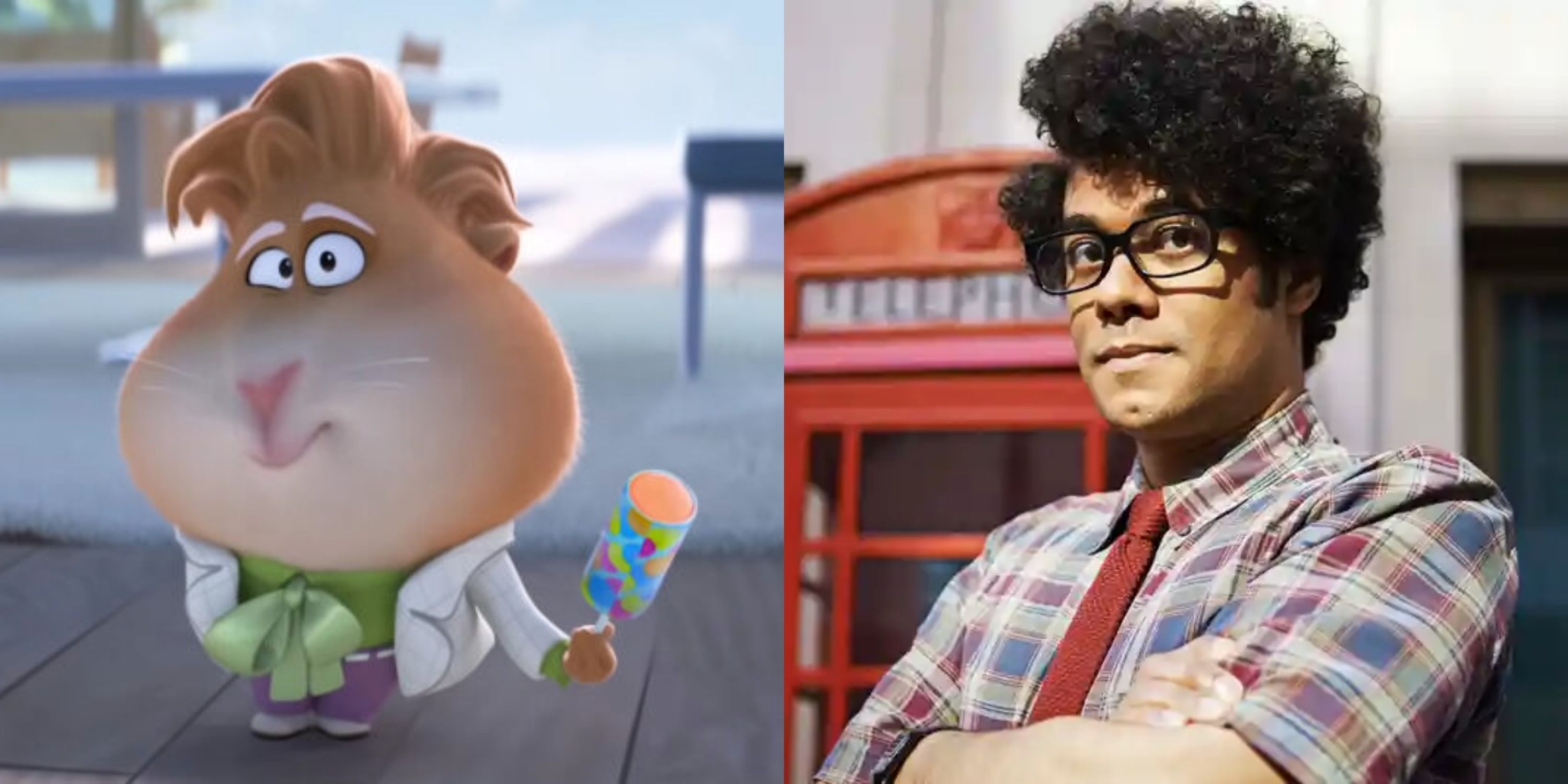 Richard Ayoade as Professor Marmalade in The Bad Guys and The IT Crowd