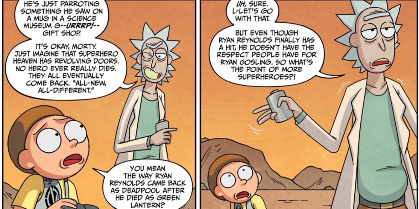 Rick and Morty admitted the Vindicators will never die.