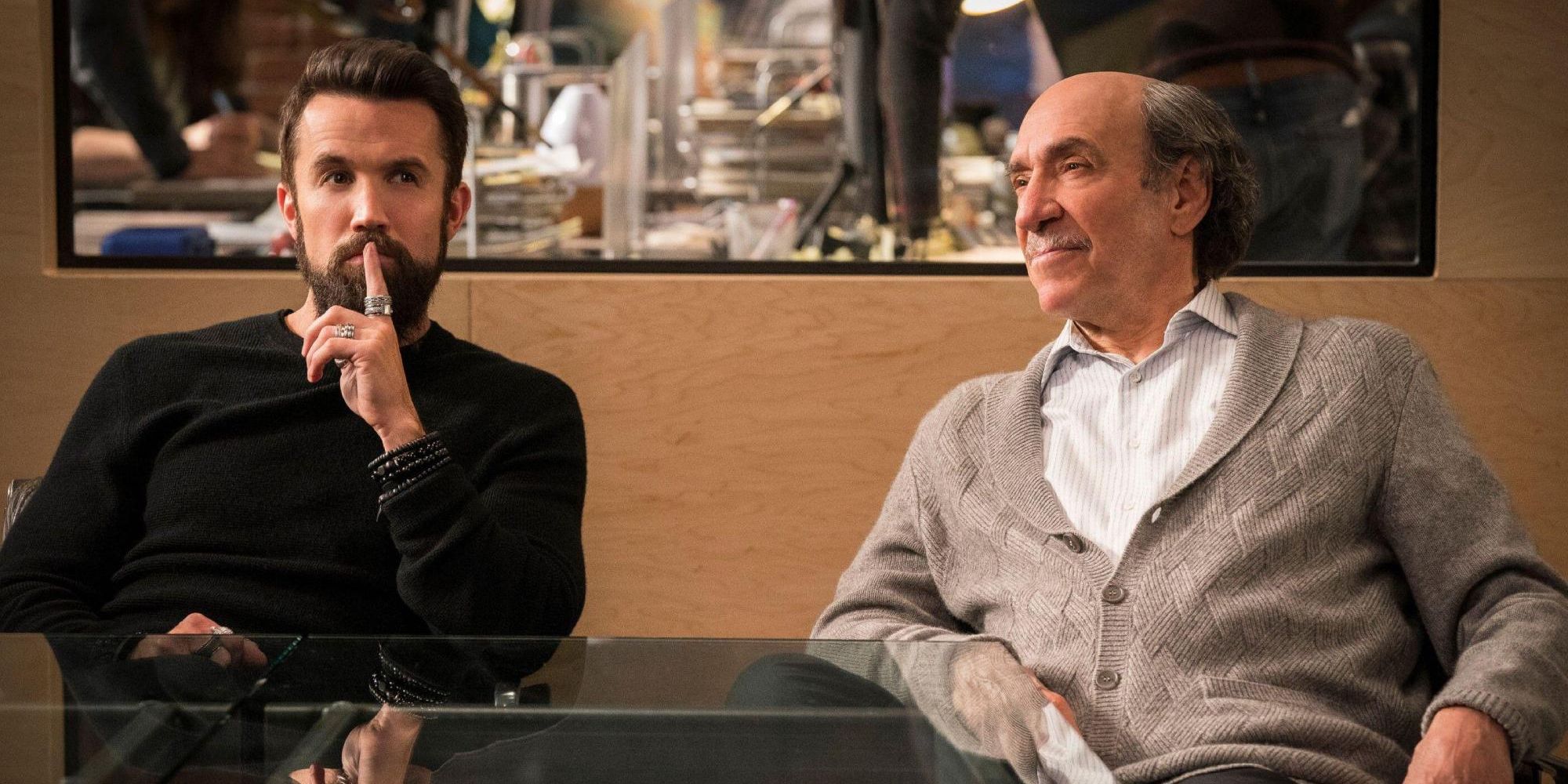Rob McElhenney and F Murray Abraham in Mythic Quest