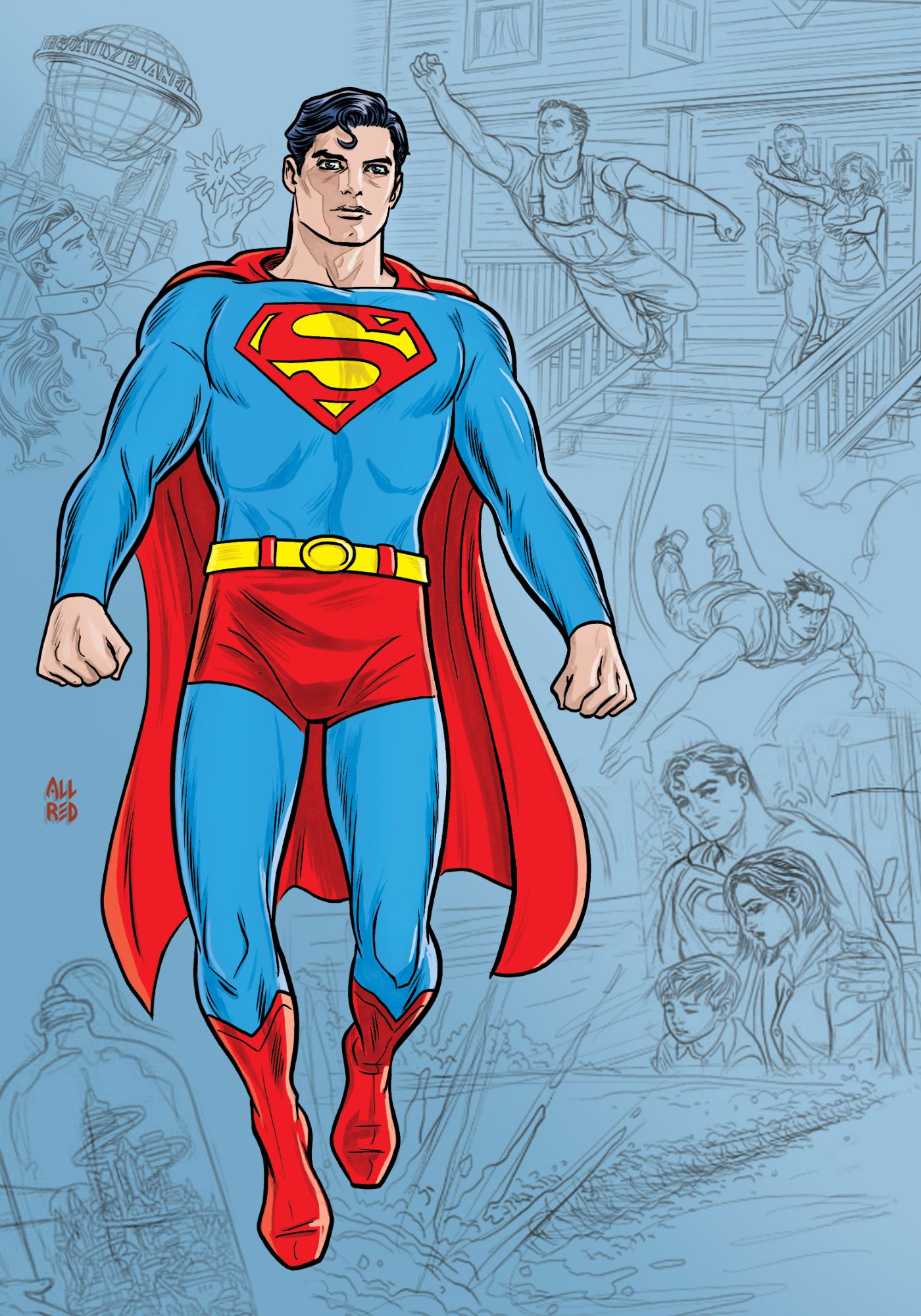 SUPERMAN Space Age 1in50 Variant