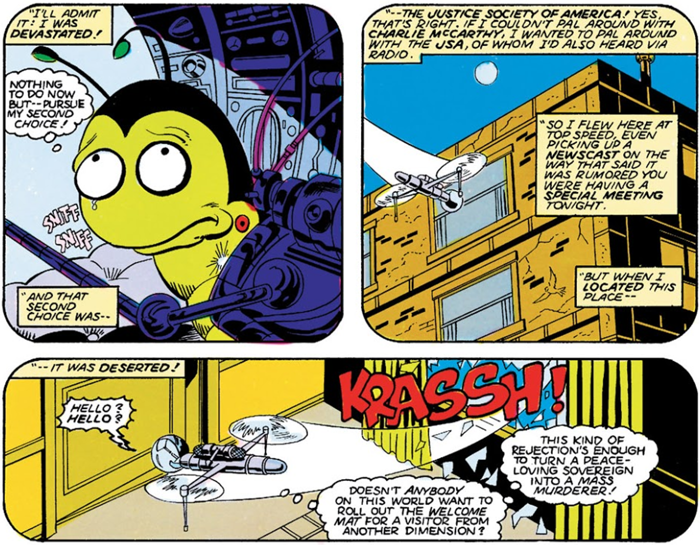 Shazam Mr Mind origin comic